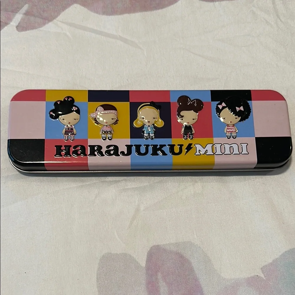 Black Harajuku Mini Pencil Case